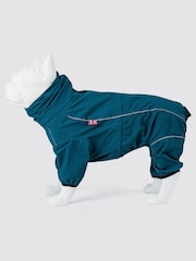 Hugo & Hudson Green Teal Protective Dog Overalls - Image 4 of 4