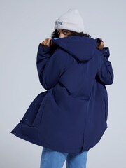 Animal Womens Blue Holywell Recycled Waterproof Jacket - Image 2 of 5