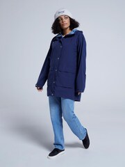 Animal Womens Blue Holywell Recycled Waterproof Jacket - Image 3 of 5