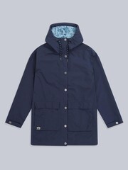 Animal Womens Blue Holywell Recycled Waterproof Jacket - Image 5 of 5