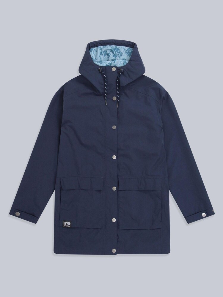 Animal Womens Blue Holywell Recycled Waterproof Jacket - Image 5 of 5