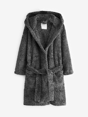 Grey Fleece Dressing Gown (1.5-16yrs) - Image 1 of 3