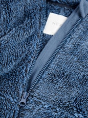 Navy Fleece All-In-One (3-16yrs) - Image 3 of 3