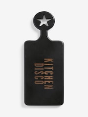 Rockett St George Black Kitchen Disco Wood Serveboard - Image 2 of 3