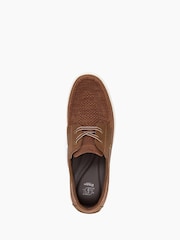 Dune London Brown Burnner Knitted Boat Shoes - Image 6 of 6