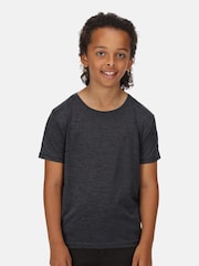 Regatta Junior Black Fingal Quick Dry T-Shirt - Image 1 of 1
