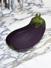 Rockett St George Purple Aubergine Platter - Image 1 of 2