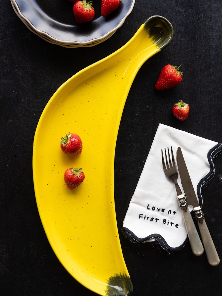 Rockett St George Yellow Banana Platter - Image 1 of 5