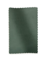 Green Sage Cotton Blackout/Thermal Pencil Pleat Curtains - Image 8 of 8