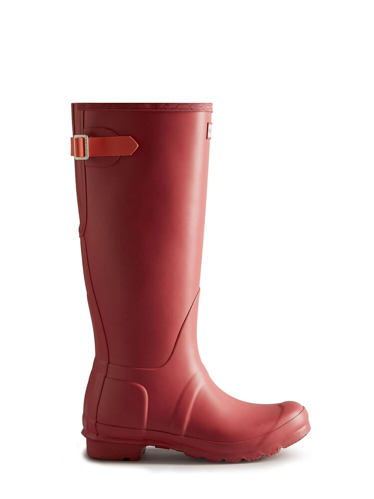 Hunter Red Original Tall Back Adjustable Wellies - Image 1 of 4
