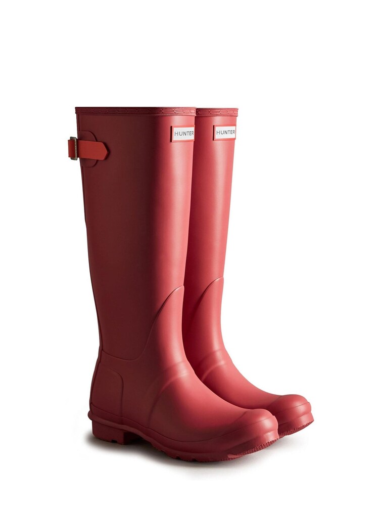 Hunter Red Original Tall Back Adjustable Wellies - Image 4 of 4