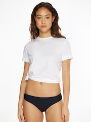 Calvin Klein Black Sheer Marquisette Bikini Knickers - Image 1 of 6