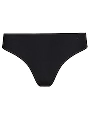 Calvin Klein Black Sheer Marquisette Bikini Knickers - Image 4 of 6