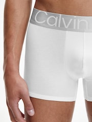 Calvin Klein Grey Steel Boxers 3 Pack - Image 3 of 3