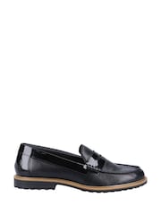 Schwarz - Hush Puppies Verity Leather Shoes - Bild 1 von 4