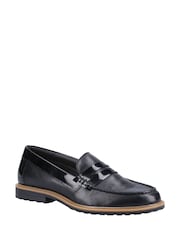 Schwarz - Hush Puppies Verity Leather Shoes - Bild 2 von 4