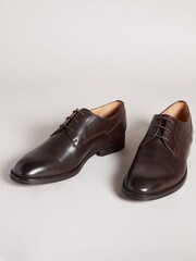 Ted Baker Brown Kampten Formal Leather Derby Shoes - Image 2 of 5