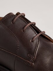 Ted Baker Brown Kampten Formal Leather Derby Shoes - Image 4 of 5