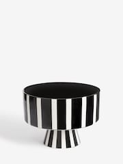 Rockett St George Black/White Stripe Bowl - Image 2 of 3