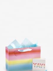 Pastel Ombre Card and Gift Bag Set - Image 4 of 4