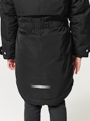 Clarks Black Waterproof Girls Parka Coat - Image 13 of 19