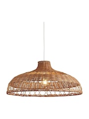 Searchlight Natural Hatti Rattan Lamp Shade - Image 2 of 3