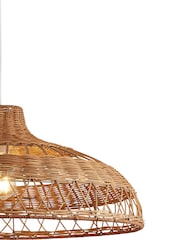 Searchlight Natural Hatti Rattan Lamp Shade - Image 3 of 3