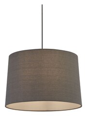 Searchlight Dawn Grey Tapered Linen Shade - Image 3 of 4