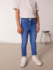 Bright Blue Regular Fit Skinny Jeans (3-16yrs) - Image 1 of 5