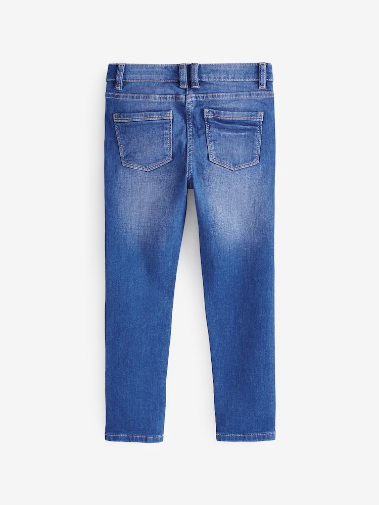 Bright Blue Regular Fit Skinny Jeans (3-16yrs) - Image 5 of 5
