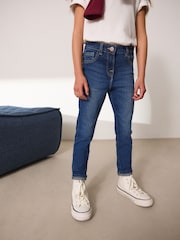 Denim Dark Wash Regular Fit Skinny Jeans (3-16yrs) - Image 1 of 8
