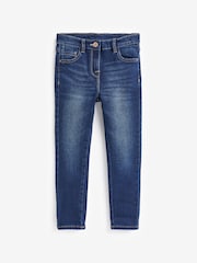 Denim Dark Wash Regular Fit Skinny Jeans (3-16yrs) - Image 5 of 8