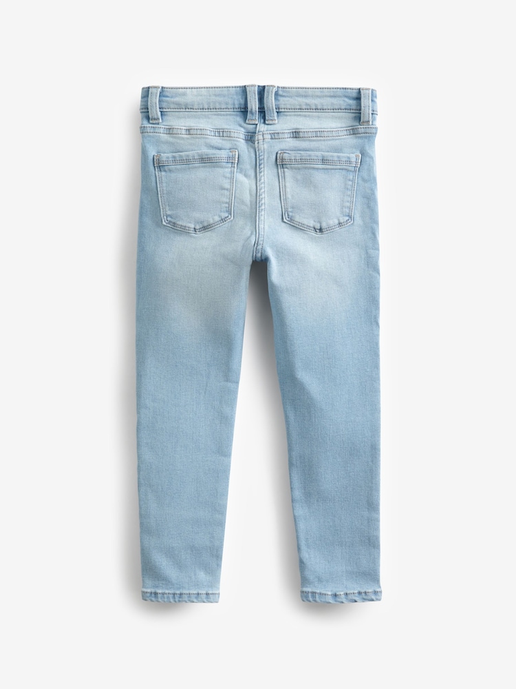 Denim Light Wash Regular Fit Skinny Jeans (3-16yrs) - Image 2 of 3