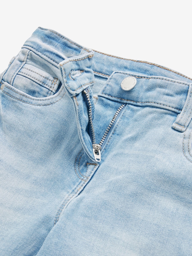 Denim Light Wash Regular Fit Skinny Jeans (3-16yrs) - Image 3 of 3