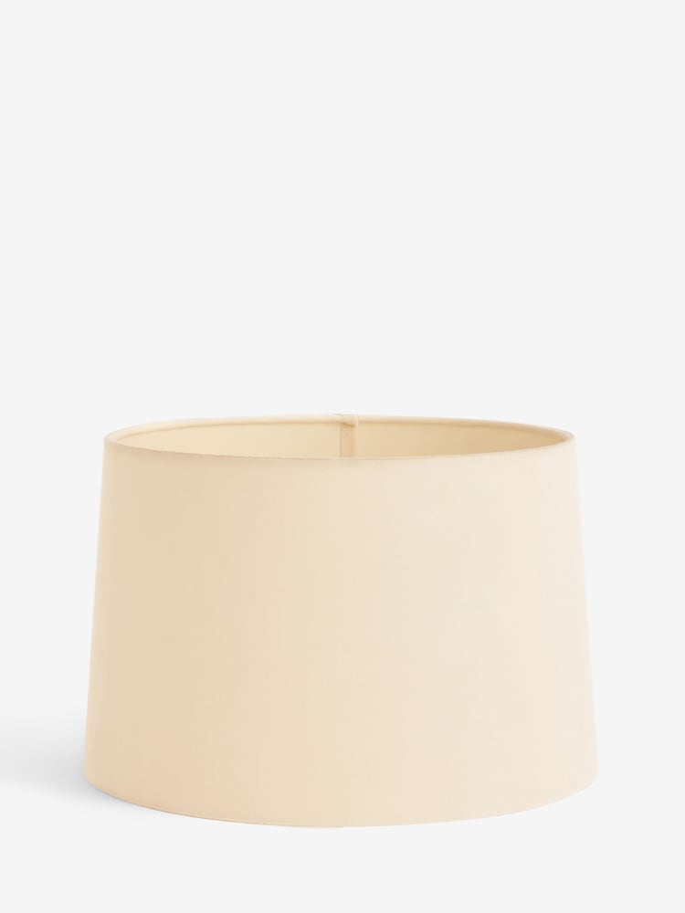 Neutral Velvet Easy Fit Shade Ceiling Light - Image 8 of 8