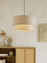 Natural Sumatra Large Easy Fit Shade - Image 1 of 4