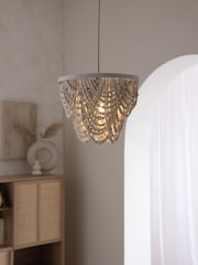 Ivory Tahlia Easy Fit Pendant Lamp Shade - Image 1 of 5