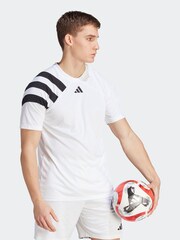 adidas White Fortore 23 Jersey - Image 4 of 8