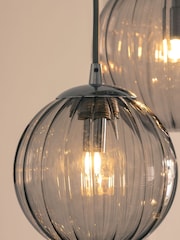 Smoke Grey Kelan 9 Light Linear Pendant Spare Part for U53850 - Image 1 of 1