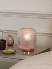 Rose Pink Evie Battery Operated Ambient Lamp - Image 1 of 6