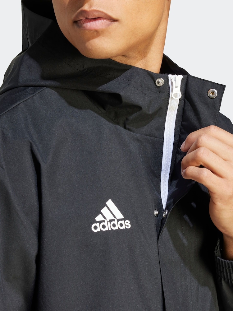 Buy adidas Black Entrada All-Weather Jacket from the Next UK