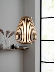 Natural Kita Easy Fit Pendant Lamp Shade - Image 1 of 7
