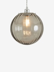 Smoke Grey Bourton Easy Fit Pendant Lamp Shade - Image 5 of 5