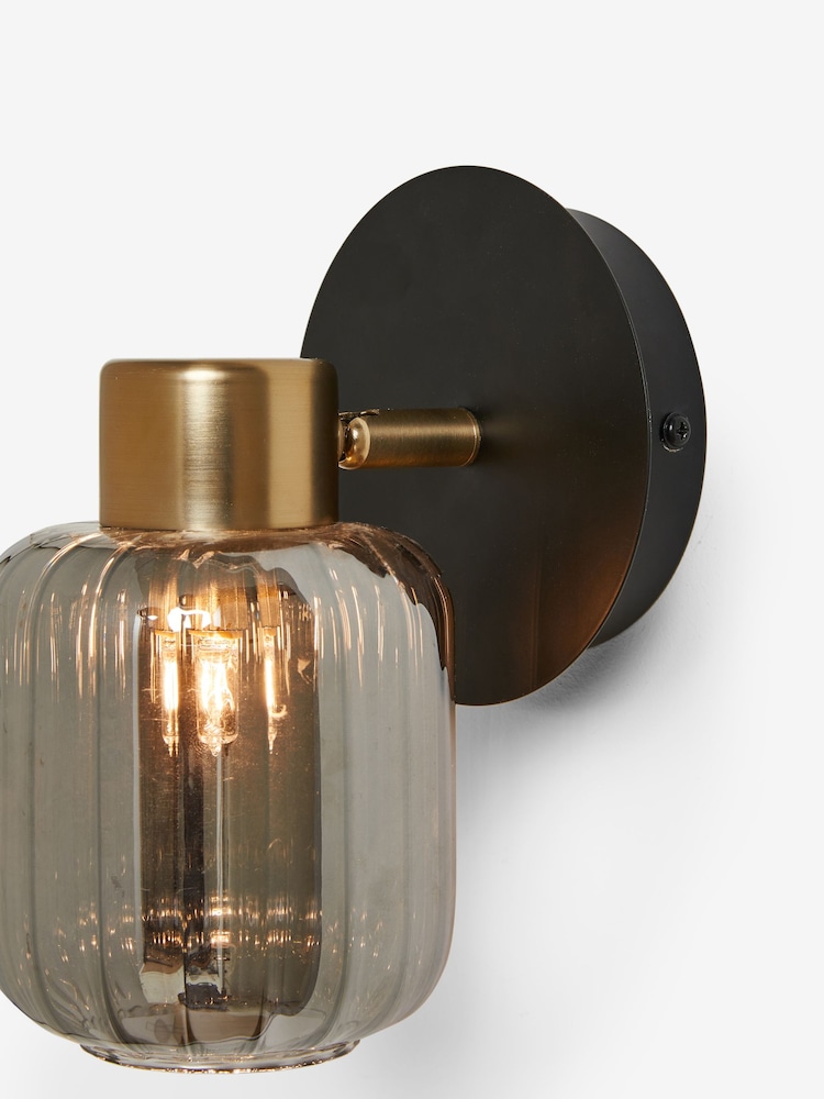 Smoke Grey Jensen Wall Light - Image 7 of 7