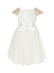 Monsoon Gold Plated Baby Estella Dress - Image 2 of 3