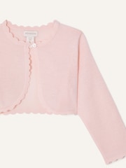 Monsoon Pink Baby Niamh Cardigan - Image 2 of 2