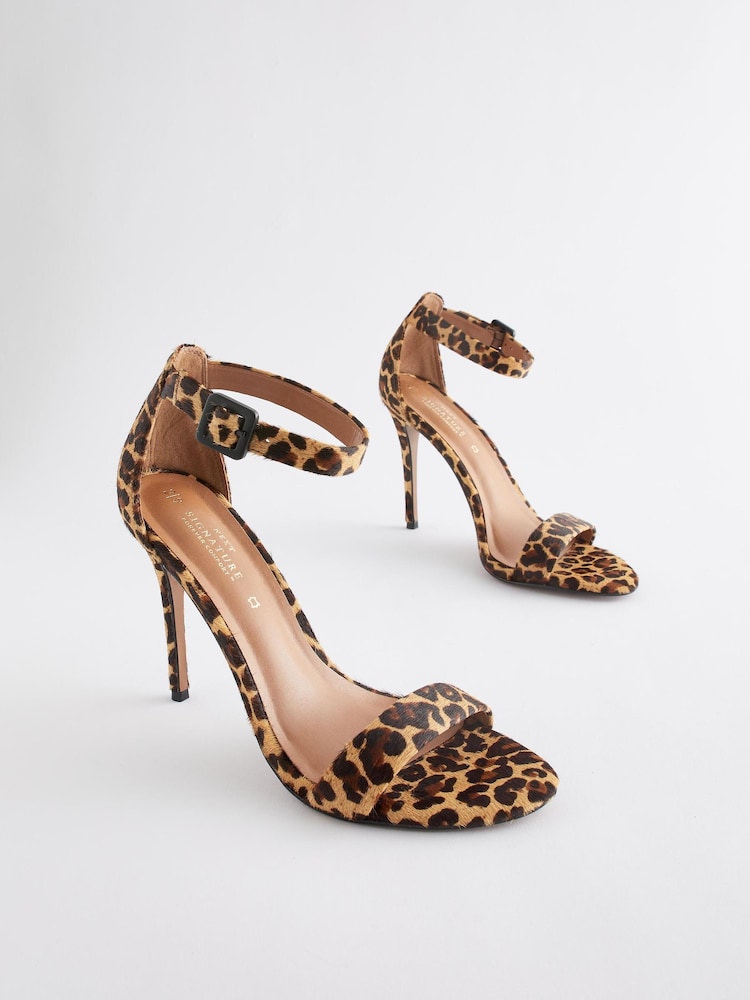 Cętki - Signature Leather High Heel Sandals - Image 3 of 7