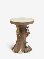 Natural Woodland Animal Resin Side Table - Image 2 of 6