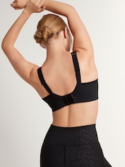 Black Next Active Sports Antibounce Extra High Impact Bra C-H - Image 2 of 6