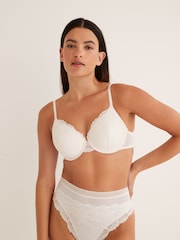 Black/Cream Pad Full Cup Lace Bras 2 Pack - Image 2 of 6